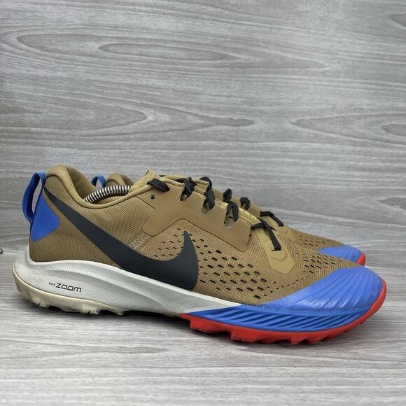 Nike Shoes Mens Size 10 Zoom Terra Kiger 5 Trail Running Beechtree AQ2219-200 - Picture 1 of 14